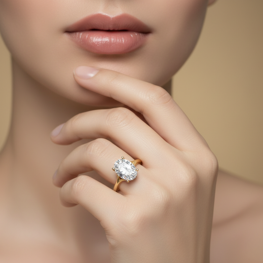 Taylor Split Shank Hidden Halo Engagement Ring