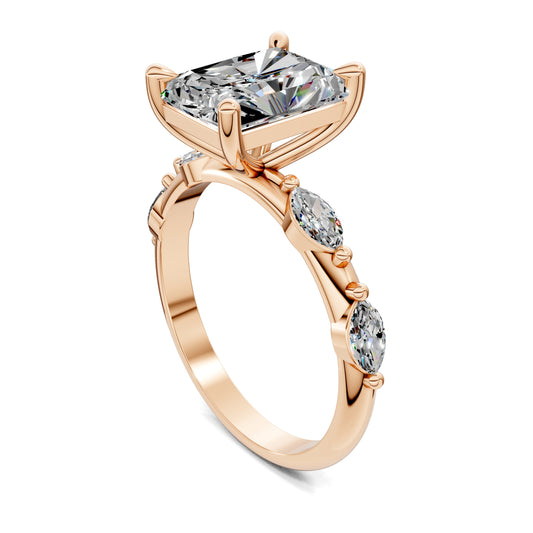 Elizabeth Marquise Accents Ring