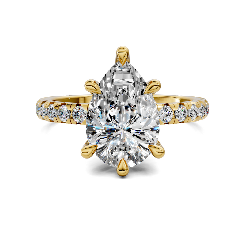 Opes Claw Accent Ring