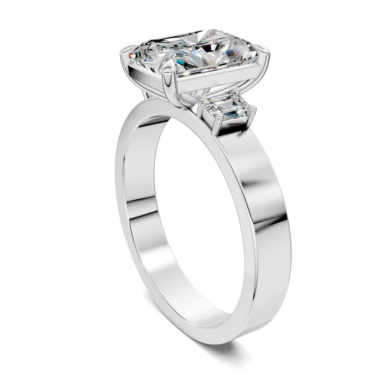 Brandy Three Stone Ring
