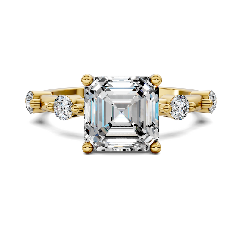 Opes Round Accent Ring