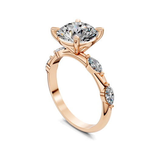 Elizabeth Marquise Accents Ring