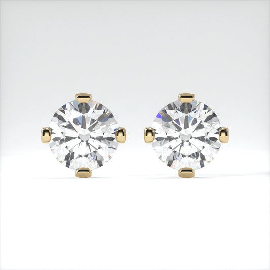 Opes Sovereign Gold Diamond Studs