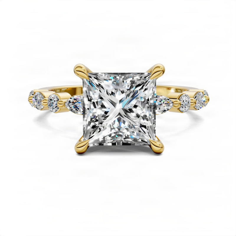 Opes Princess Accent Ring