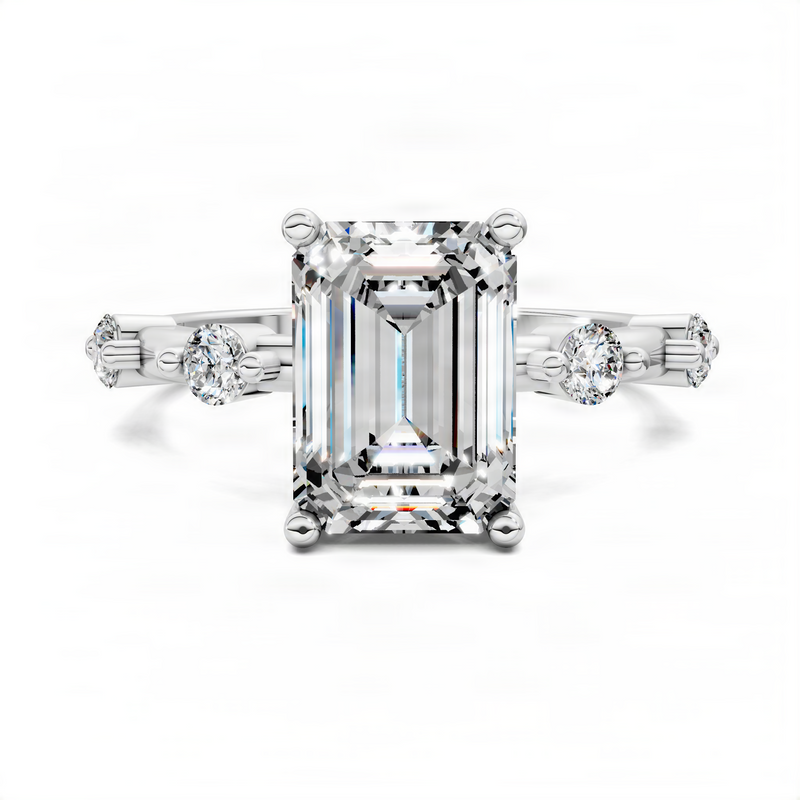 Opes Round Accent Ring
