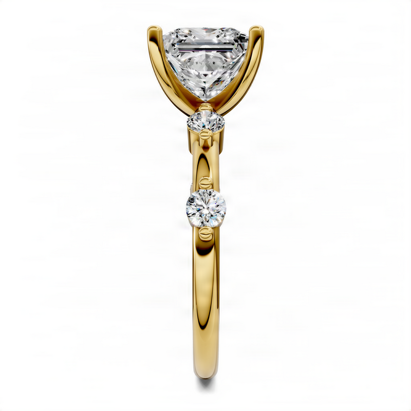 Opes Round Accent Ring