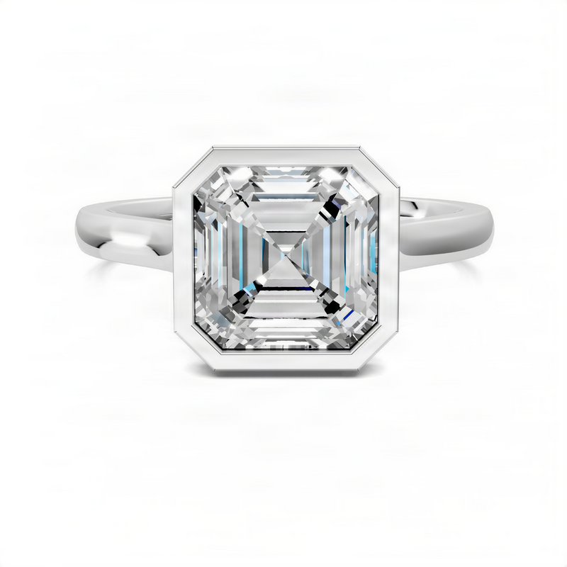 Opes Bezel Halo Ring