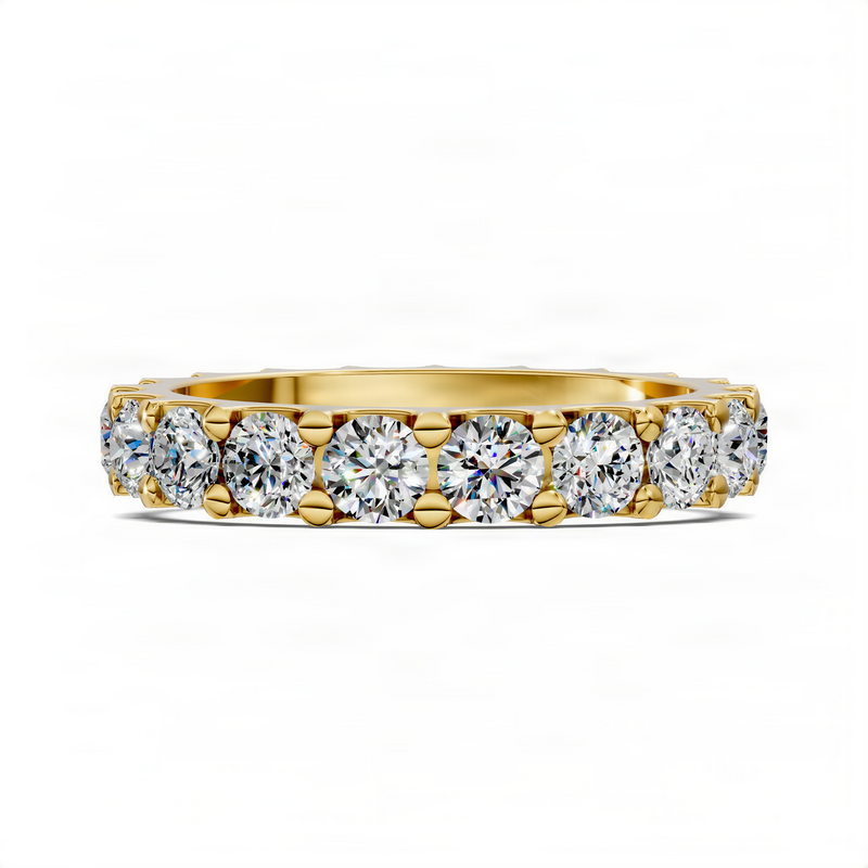 Opes Round Eternity Band