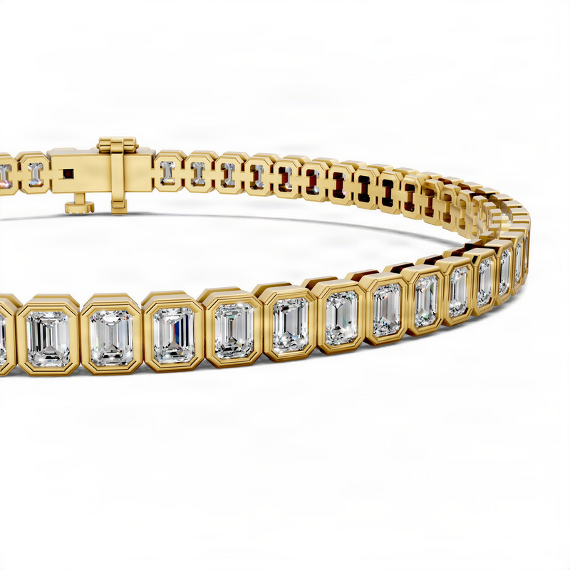 Opes Bezel Tennis Bracelet (6 TCW)
