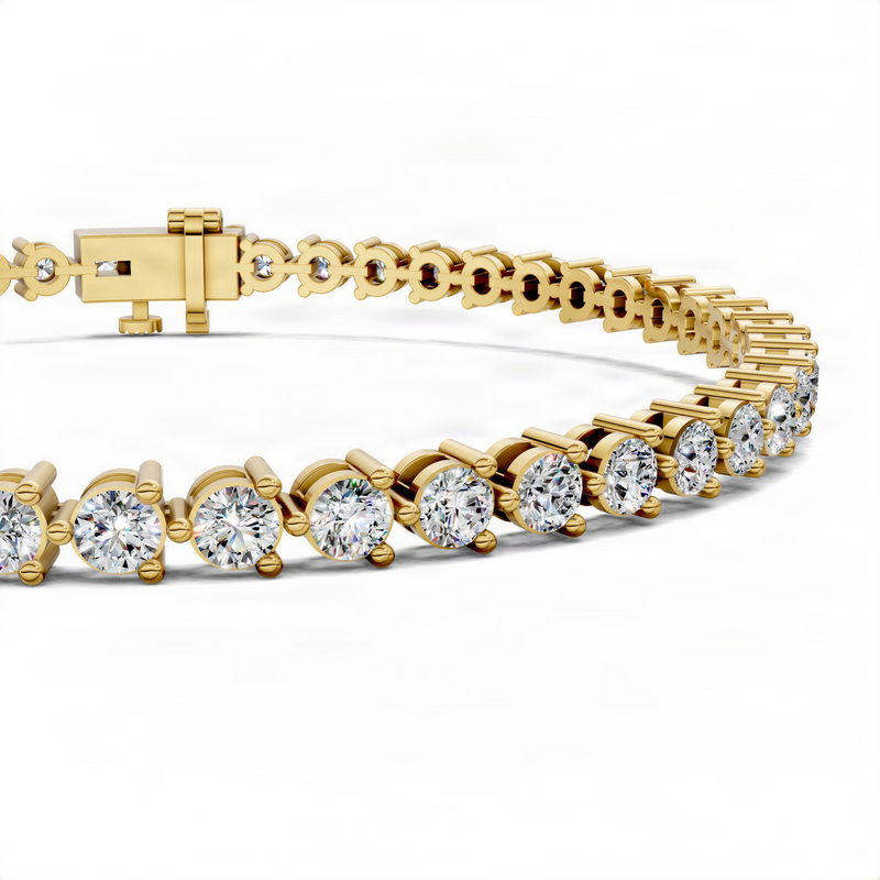 Opes Three-Prong Tennis Bracelet (3 TCW)