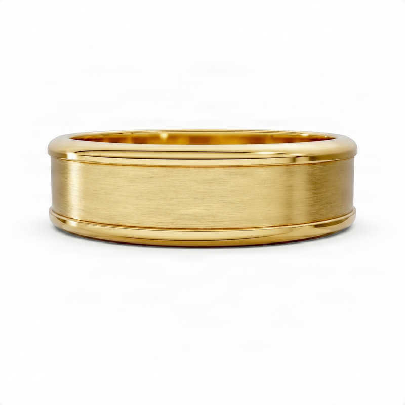 Opes Grooved Matte Band