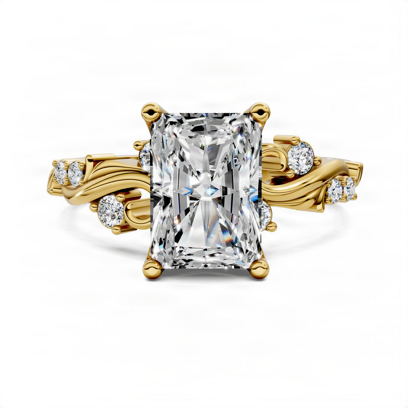 Opes Radiant Scroll Ring