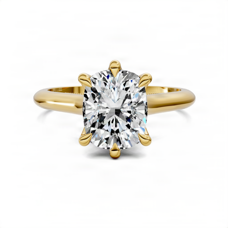 Opes Cushion Petal Ring