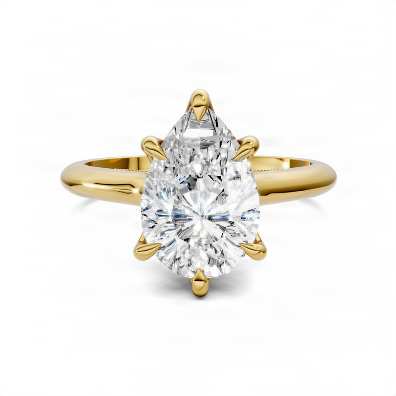 Opes Pear Petal Ring