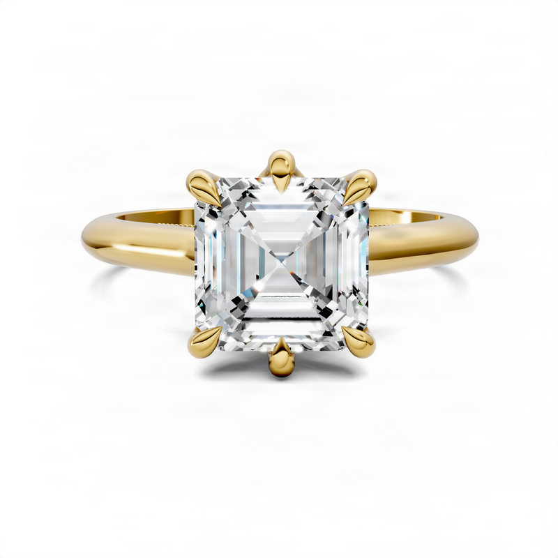 Opes Asscher Petal Ring