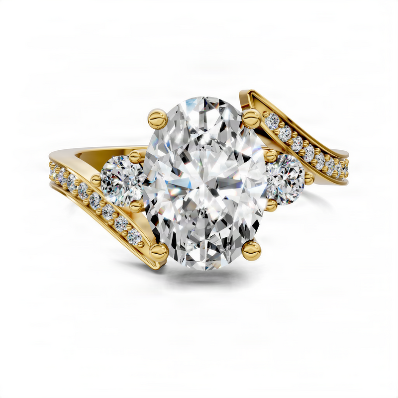 Opes Oval Twisted Ring