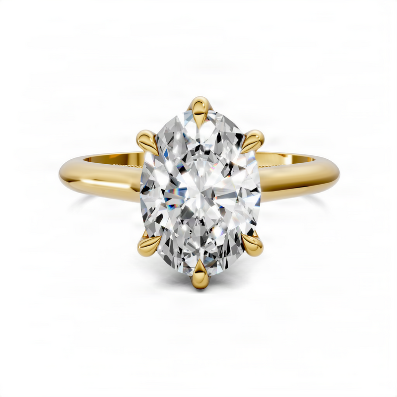 Opes Oval Petal Ring