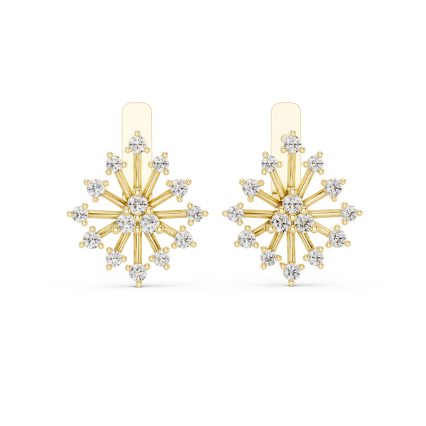 Opes Compass Earrings 3366