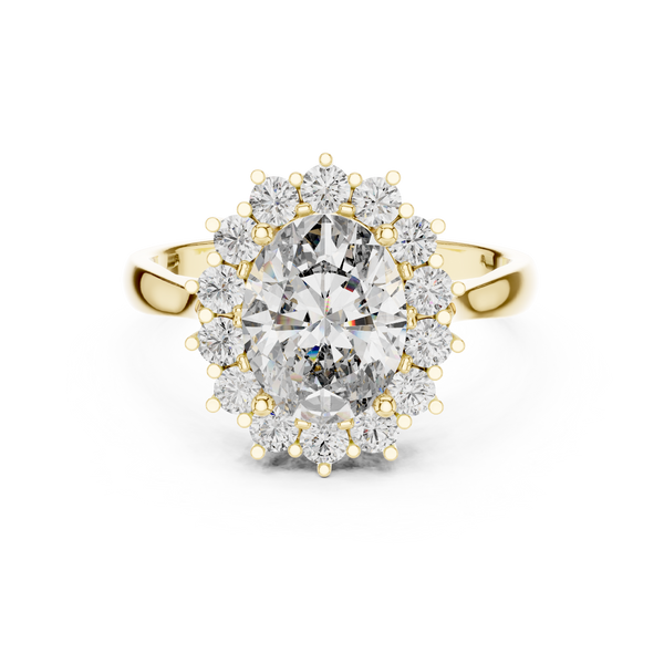 Opes Oval Halo 4399