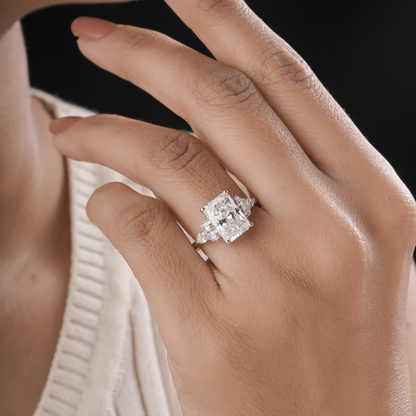 Brittany Radiant Cluster Ring
