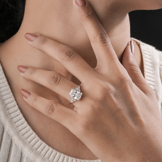 Brittany Radiant Cluster Ring