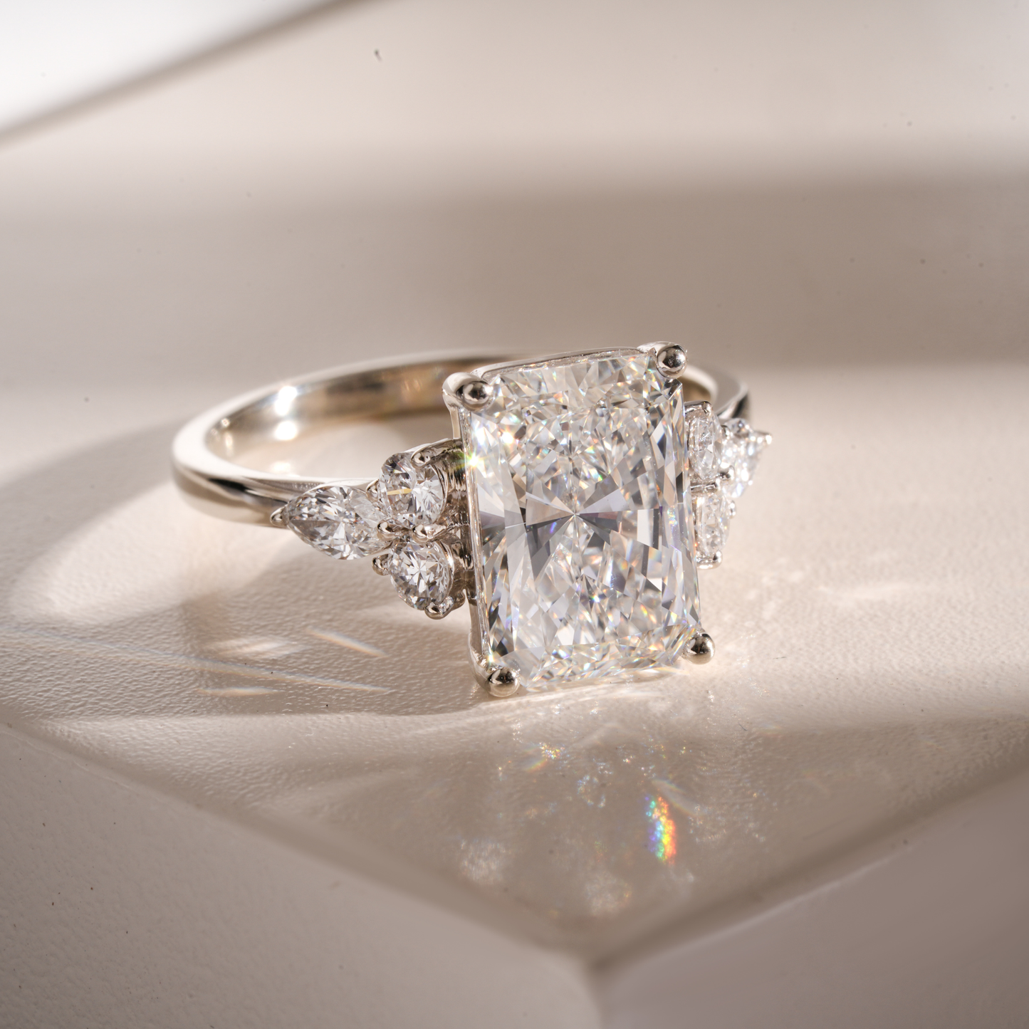 Brittany Radiant Cluster Ring