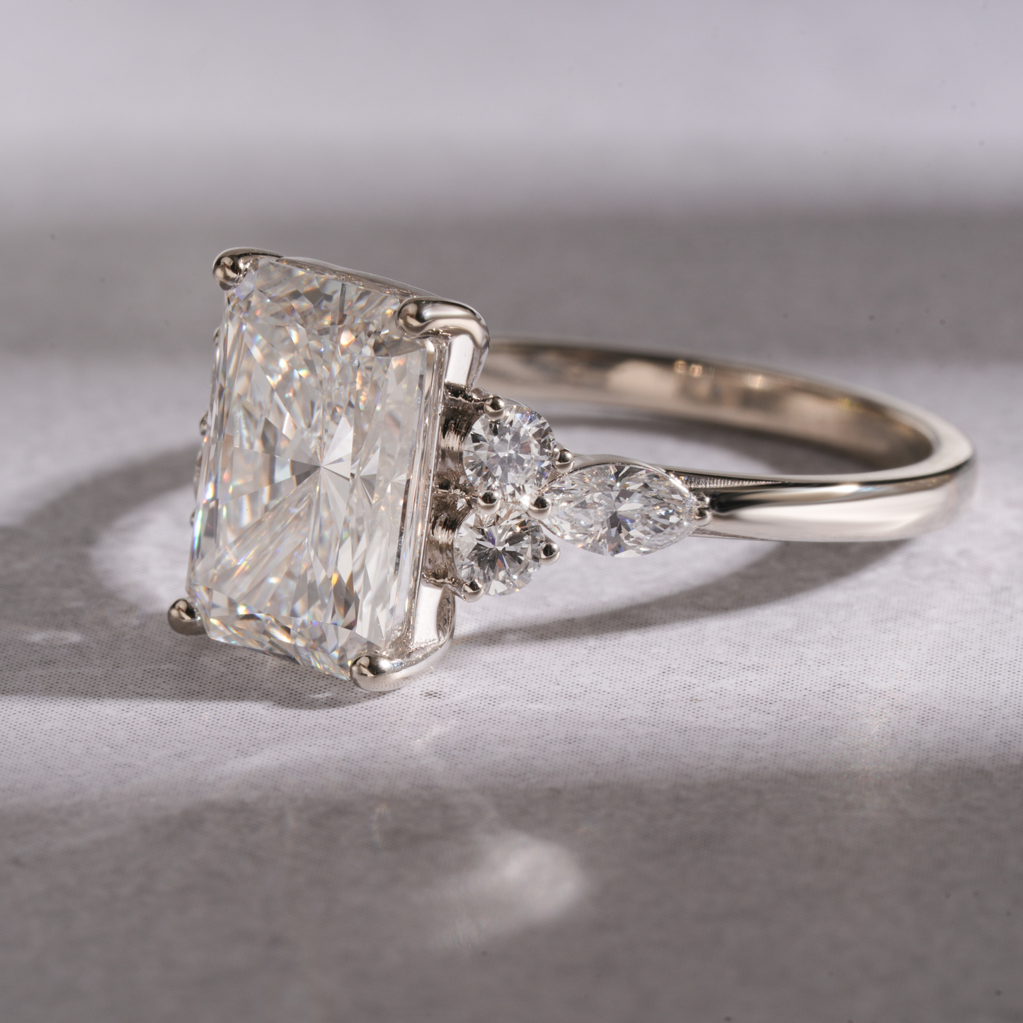 Brittany Radiant Cluster Ring
