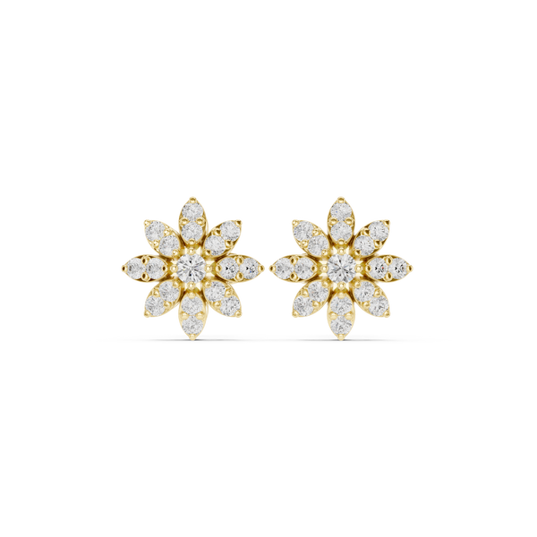 Opes Snowflake Earrings 3356