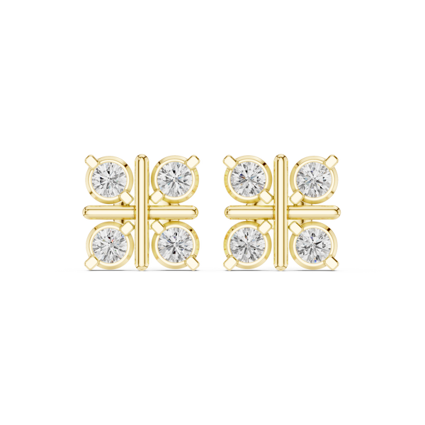 Opes 4-Round Earrings 3413