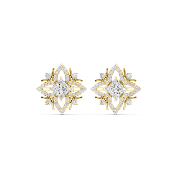 Opes Snowflake Earrings 3492