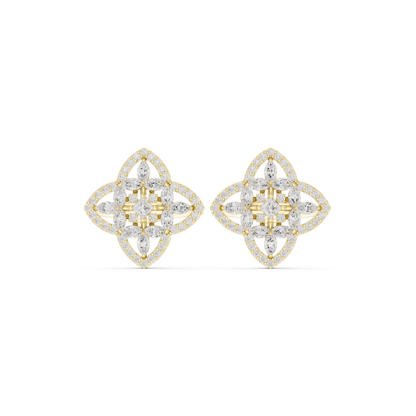 Opes Vintage Star Earrings 3522