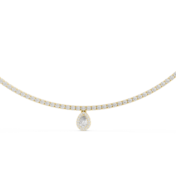 Opes Pear Tennis Chain 5101