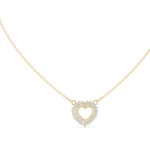 Opes Double Heart Pendant 5112