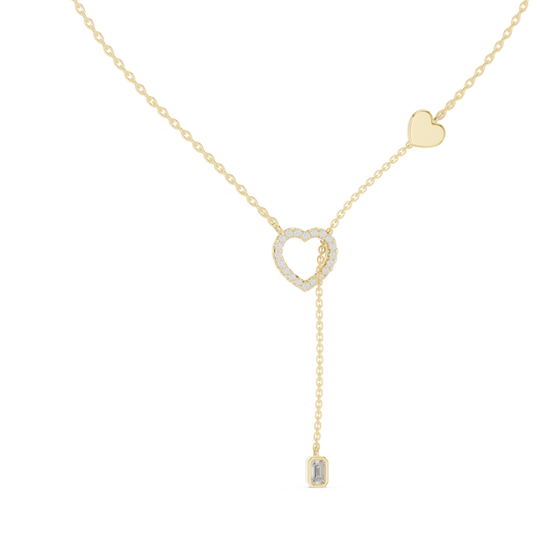 Opes Heart String Necklace 5117