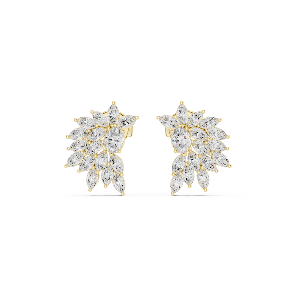 Opes Feather Earrings 3128