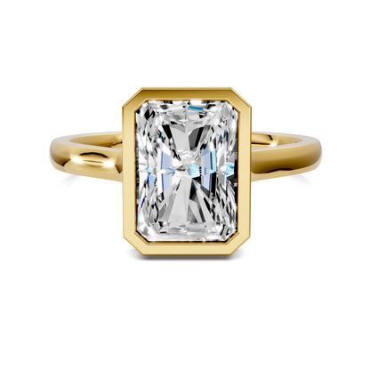 Jazmin Bezel Halo Ring