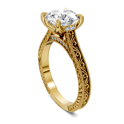 Jill Vintage Vine Ring