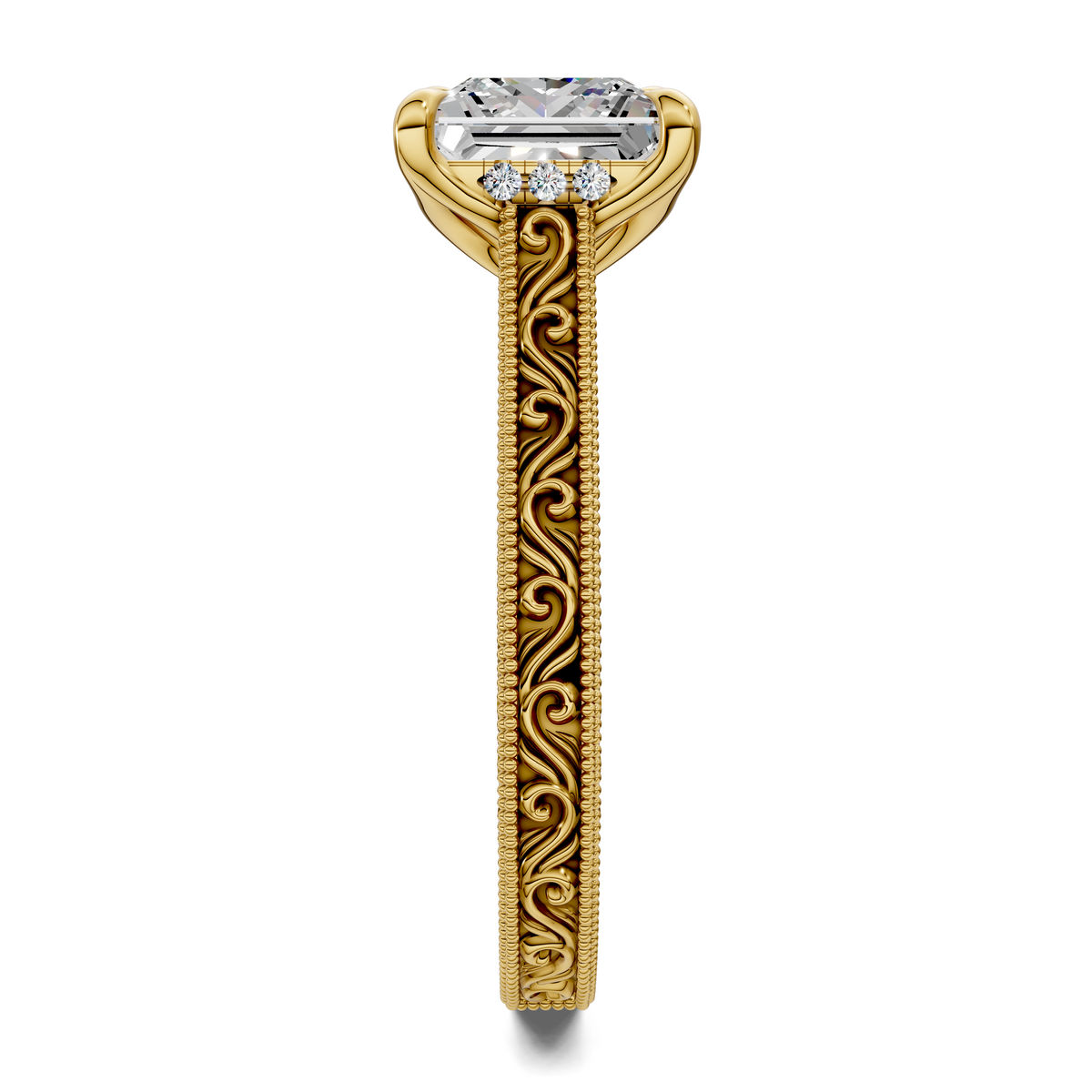 Jill Vintage Vine Ring