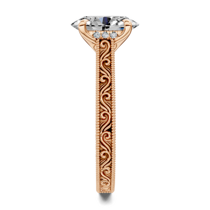 Jill Vintage Vine Ring