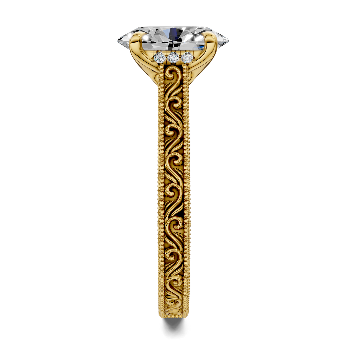 Jill Vintage Vine Ring