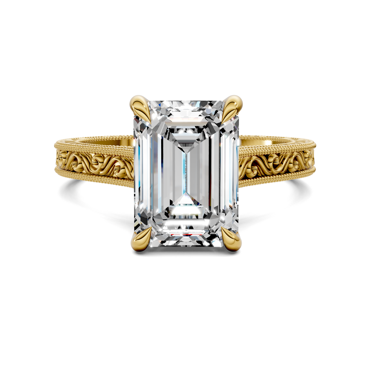 Jill Vintage Vine Ring