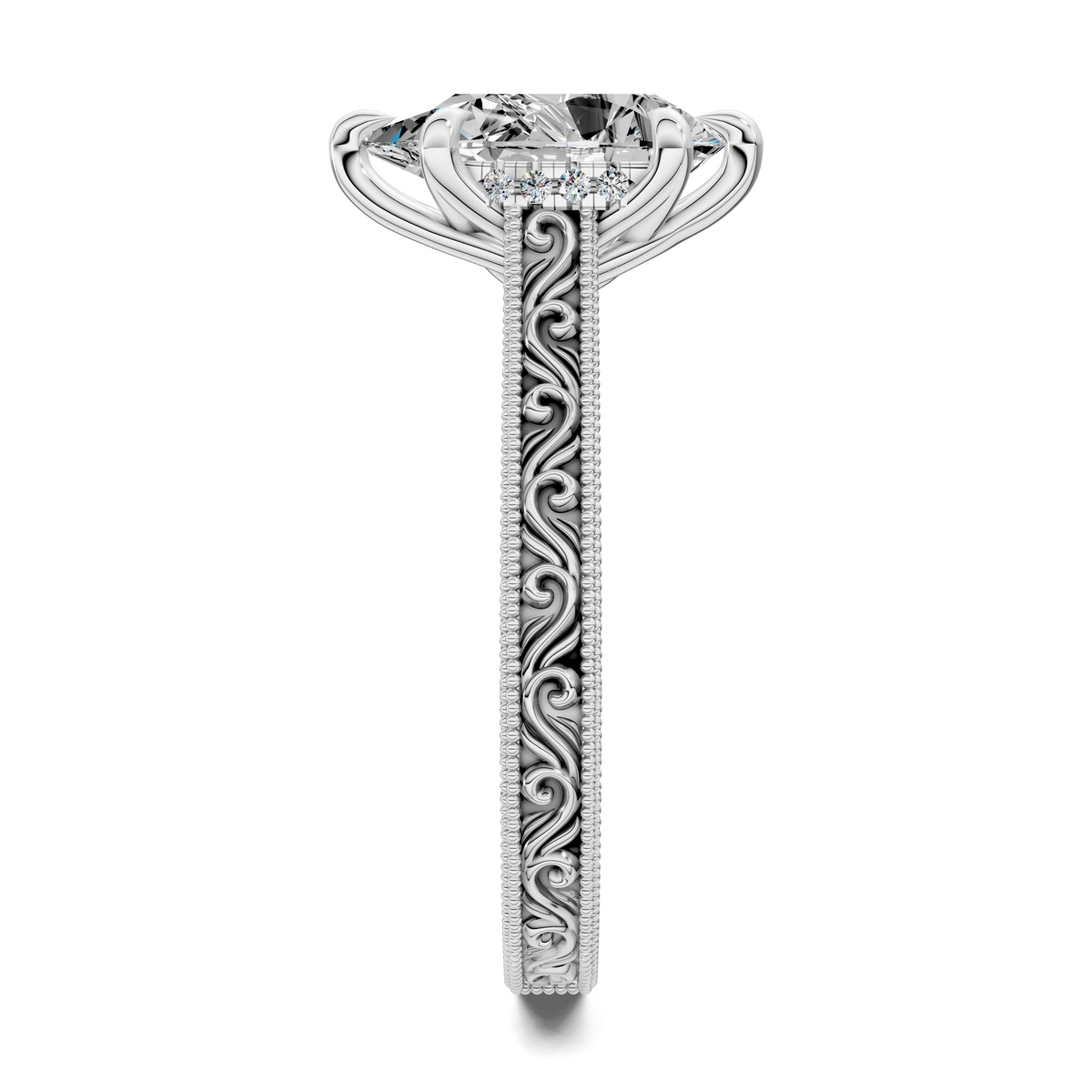 Jill Vintage Vine Ring