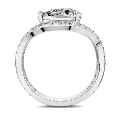 Lakeisha East-West Pavé Ring