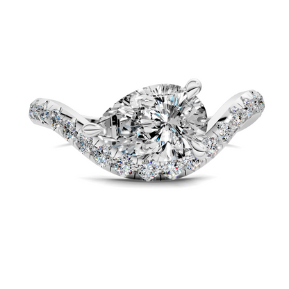 Lakeisha East-West Pavé Ring