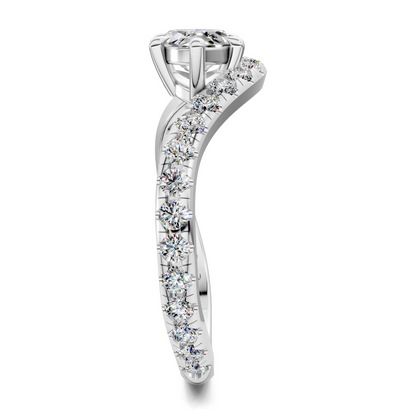 Lakeisha East-West Pavé Ring