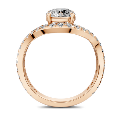 Lakeisha East-West Pavé Ring