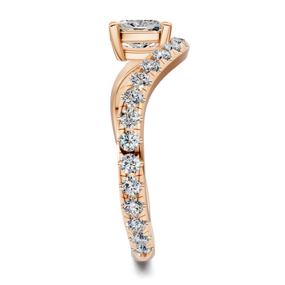 Lakeisha East-West Pavé Ring