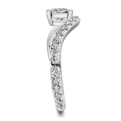 Lakeisha East-West Pavé Ring