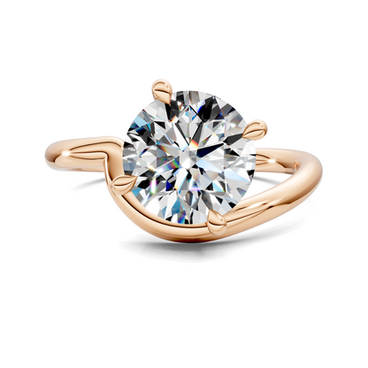 Shelley Sculptural Solitaire Ring