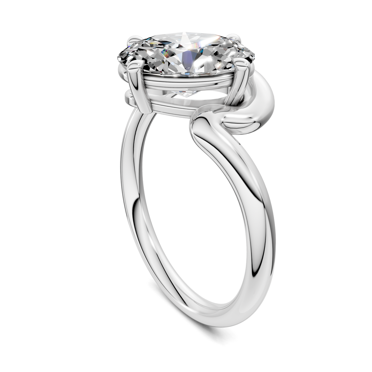 Shelley Sculptural Solitaire Ring